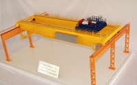 customized model of 65t×30.48m Slab Handling Crane